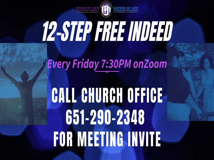Free-Indeed Ministry via Zoom @ River of Life Christian Church Via Zoom | Saint Paul | Minnesota | United States